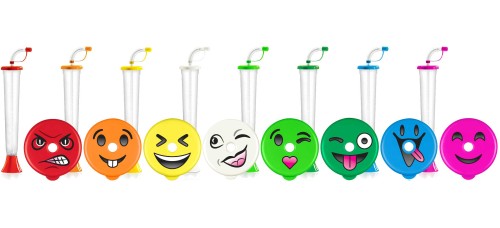 Emoji Yard Cups - 14 oz./400 ml - Stackable (108 cups per box)